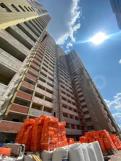 2-к. квартира, 53,8 м², 19/25 эт.