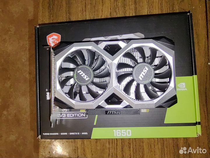 Видеокарта GTX 1650 4gb