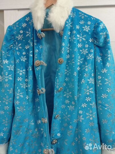 Костюм деда мороза и снегурочки б/у