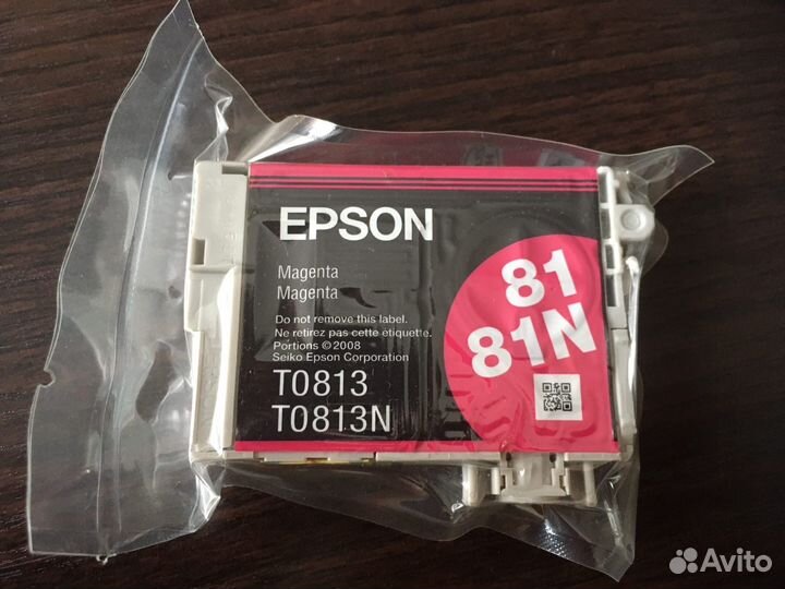 Картриджи Epson T0811, T0812, T0813, T0815