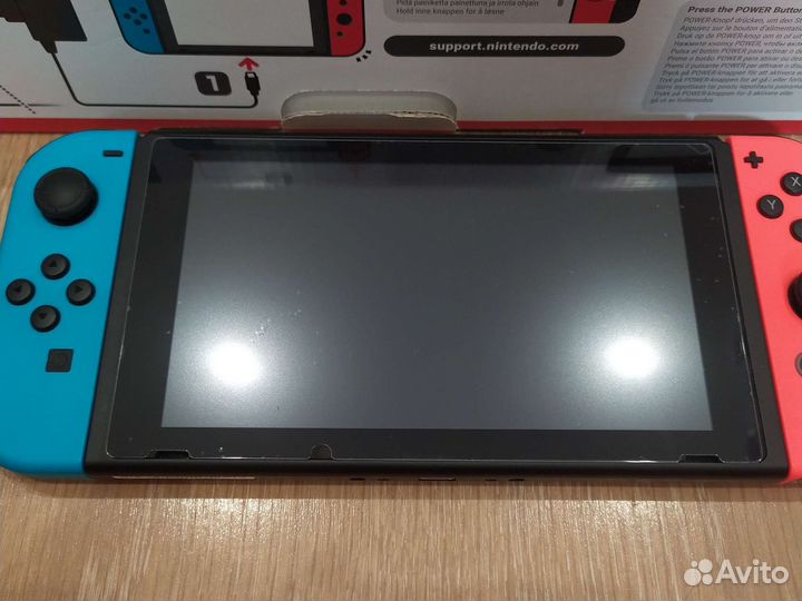 Nintendo switch rev2 прошитая с чипом