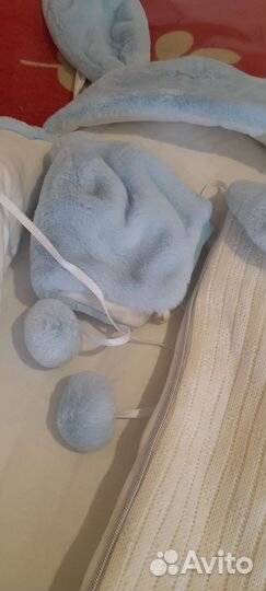 Конверт для мальчика зимний