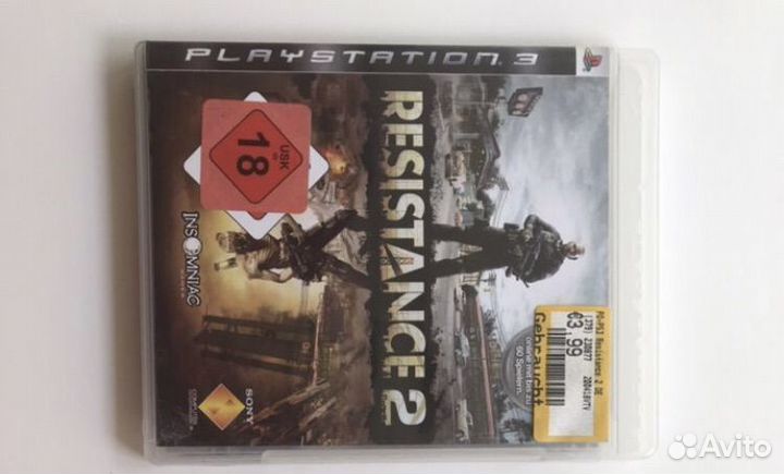 Игра ps3 Resistance 2