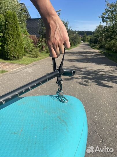 Переноска для сап борда на колесиках