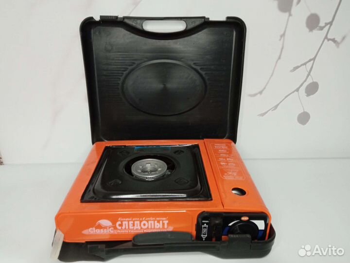 Туристическая портативная газовая плитка Следопыт
