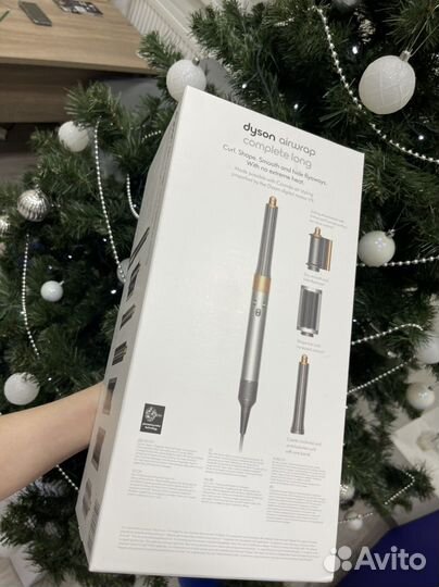 Стайлер Dyson Airwrap Complete Long никель/медь