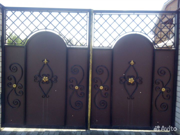 Кованные ворота