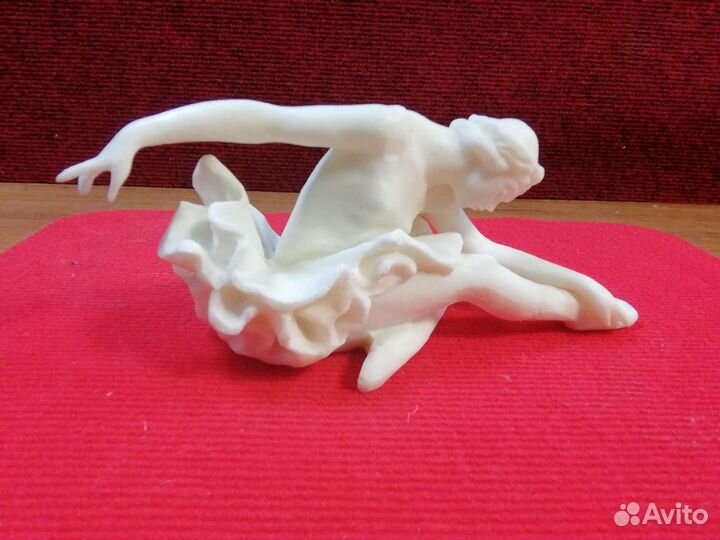 Статуэтка балерина Уланова колкий пластик СССР