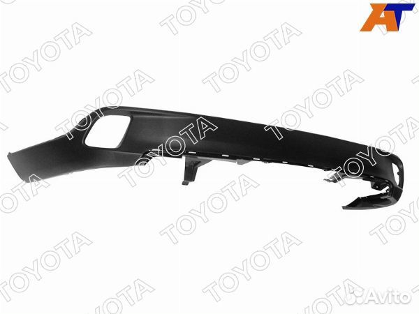 Бампер задний toyota highlander