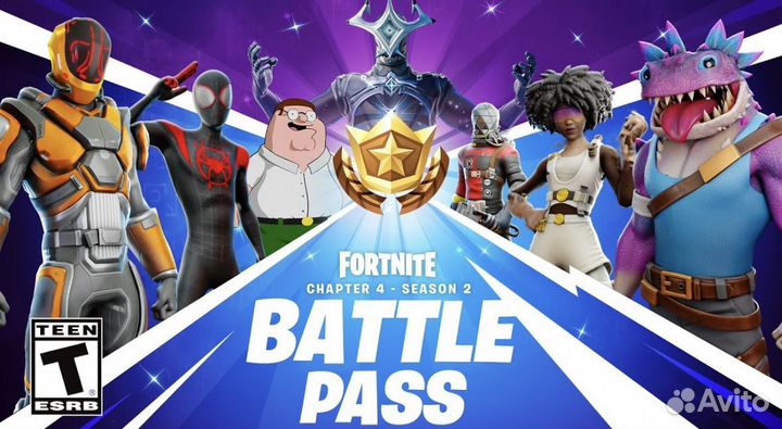 Боевой пропуск fortnite подарком