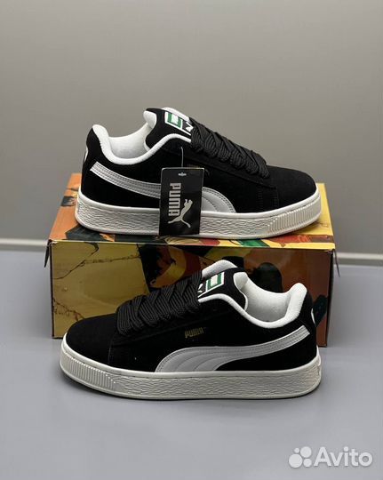 Кроссовки Puma suede xl черные