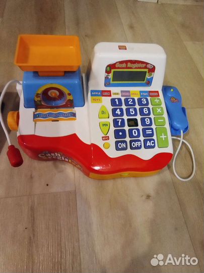 Детская касса, игрушечная