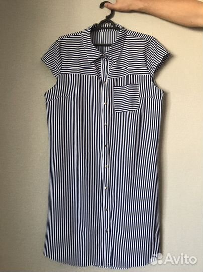 Платье рубашка 54