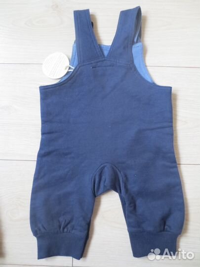 Полукомбинезон и футболка Bonprix, р.62, новый