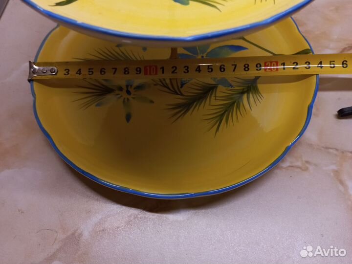 Ваза фруктовница двухярусная