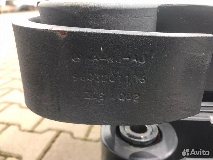 Рессоры на Mercedes-Benz Actros MP4