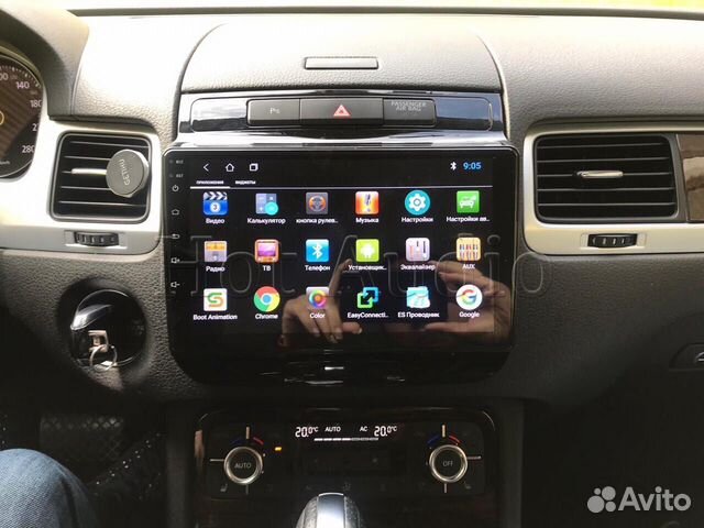 Магнитола Mstar для VW Touareg 2010+ с установкой