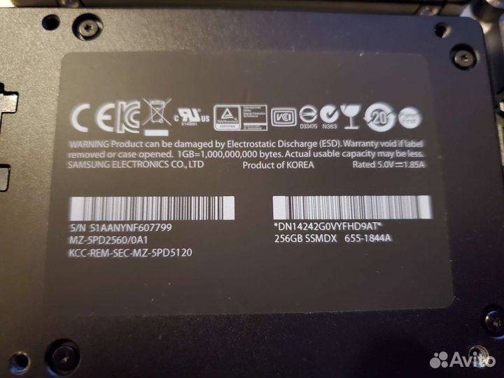 SSD 250 256 512 GB Samsung 850 PRO 860 EVO Micron