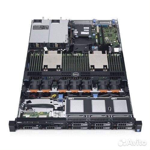 Сервер dell R630 (8x2,5”) для 1С