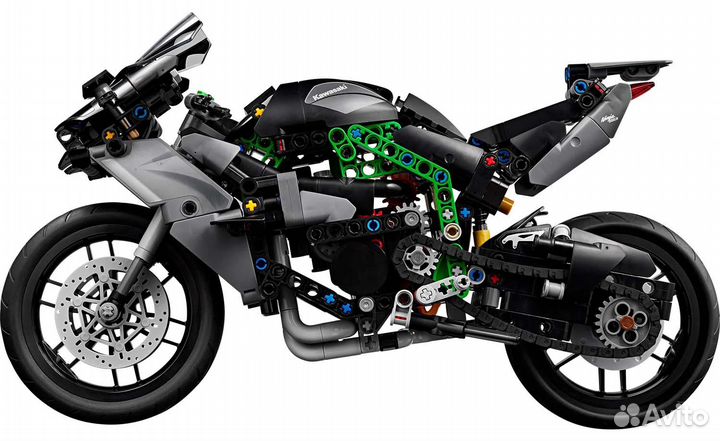 Новый Lego Technic 42170 Kawasaki Ninja H2R