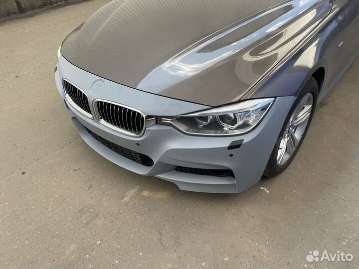 Передний бампер для BMW F30 М пакет в сборе