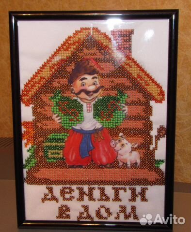 Картины вышитые чешским бисером