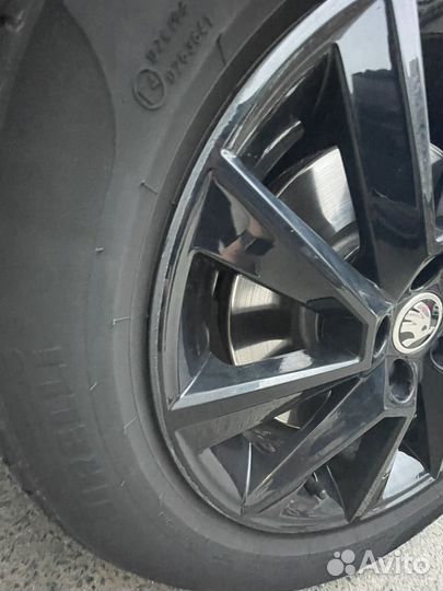 Литые диски vag с резиной 195/ 55 r16 pirelli