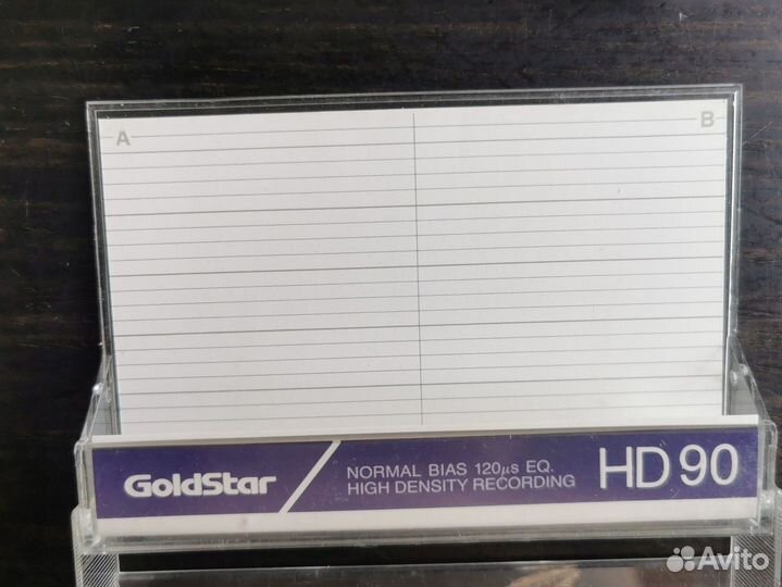 Аудиокассета goldstar hd 90