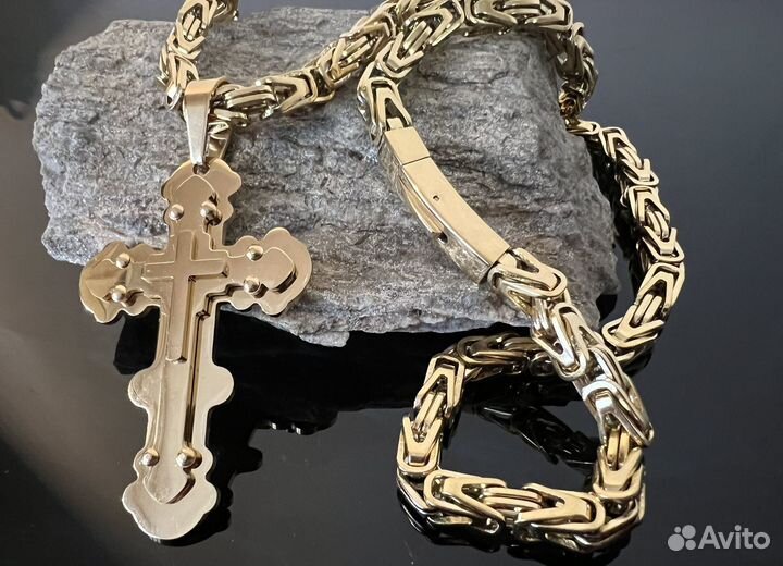 Цепь и крест