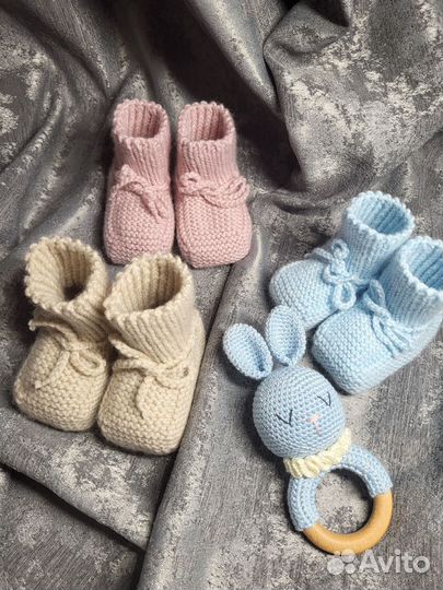 Вязаные игрушки ручной работы