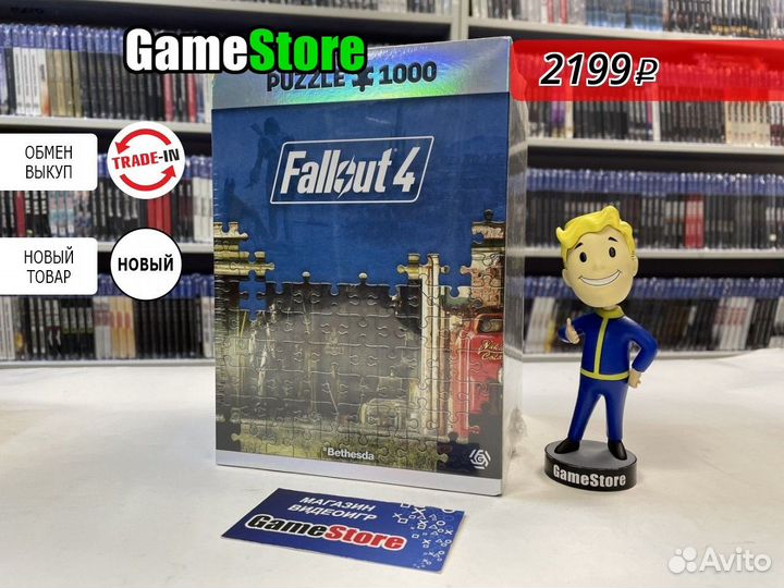 Пазл Fallout 4 Garage - 1000 элементов Новый