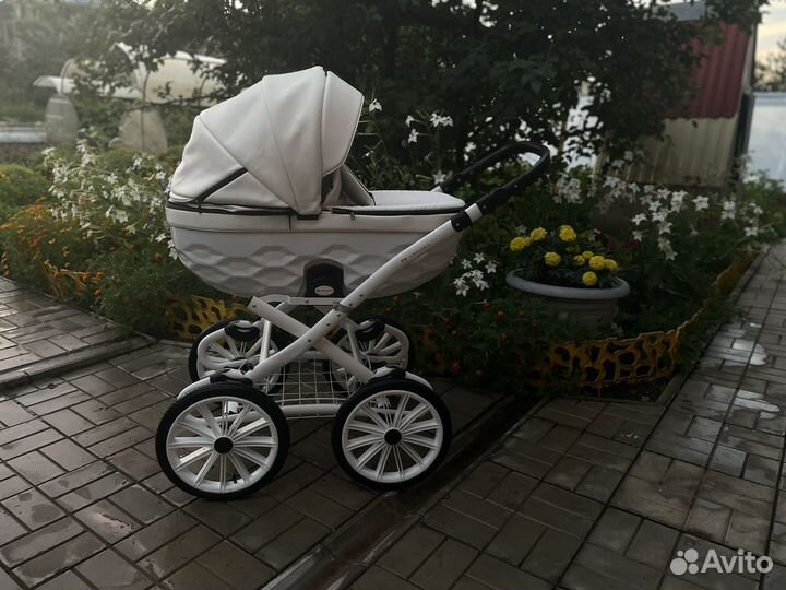 Коляска 3в1 adamex chantal retro