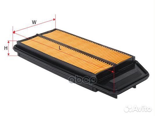 Фильтр воздушный honda accord 2.4 2003 - 2008