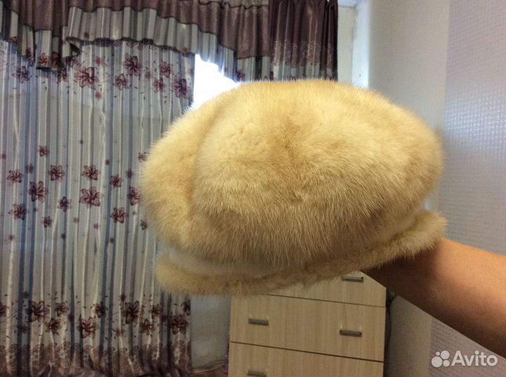 Норковая кепка женская зимняя