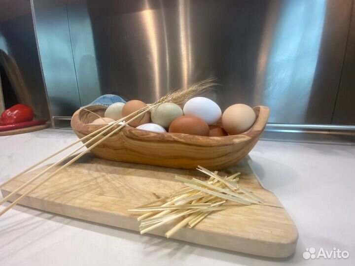 Куриное деревенское яйцо ECO от счастливой курочки