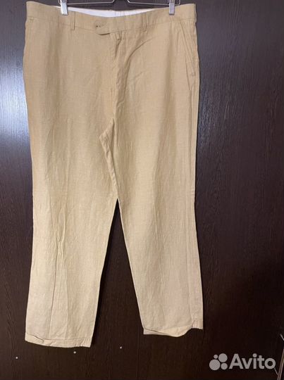 Брюки лен мужские