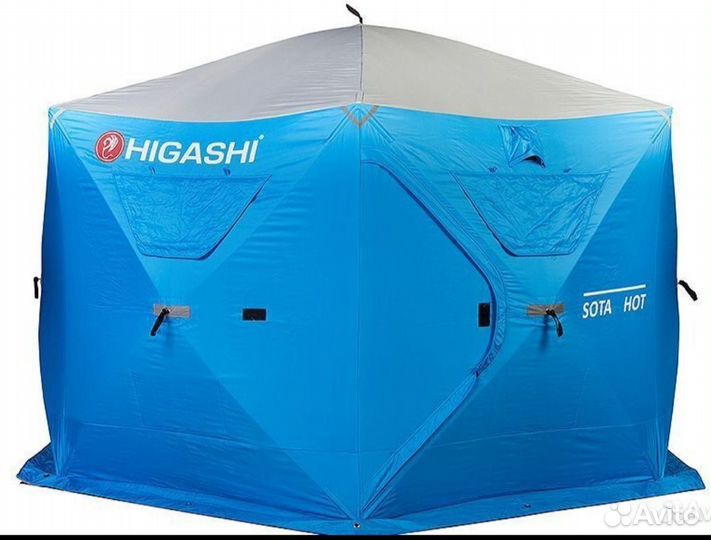 Комплект для рыбалки палатка Higashi Sota Pro
