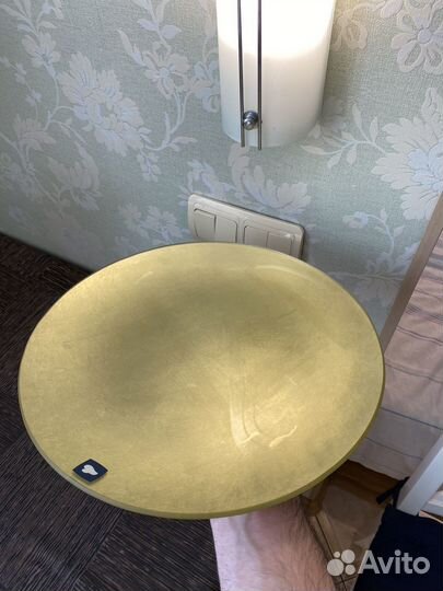 Тарелка декоративная сусальное золото Leonardo