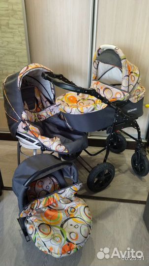 Детская коляска 3 в 1