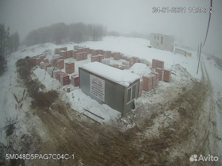 Видеонаблюдение за стройкой,домом,дачей