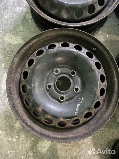 Штампованные диски r15 5x100