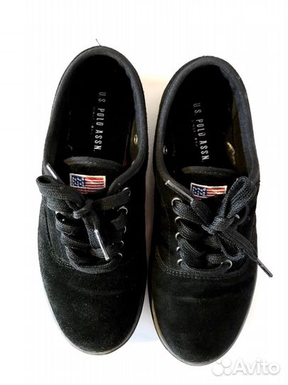 Замшевые кеды U.S. Polo