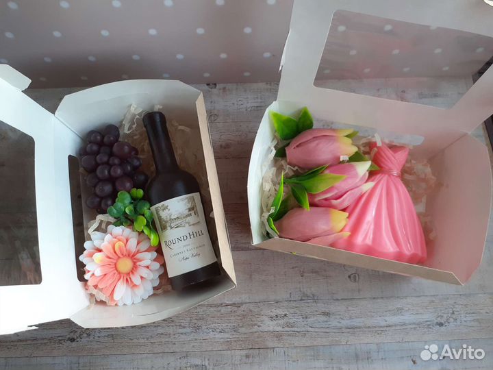 Сувенирное мыло к 8 марта