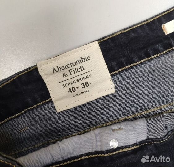 Джинсы Abercrombie and Fitch Black W40/L36