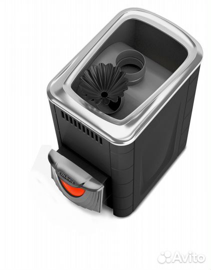 Печь банная Ангара 2012 Inox днс ктк зк антрацит