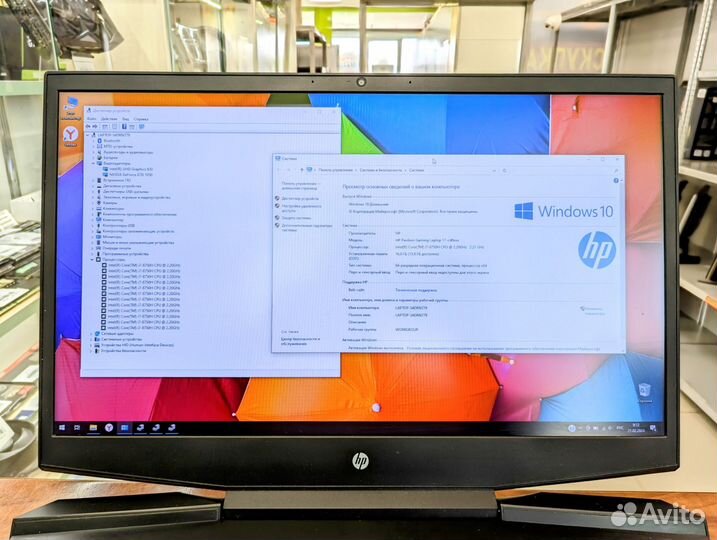 Игровой ноутбук HP Pavilion Gaming 17