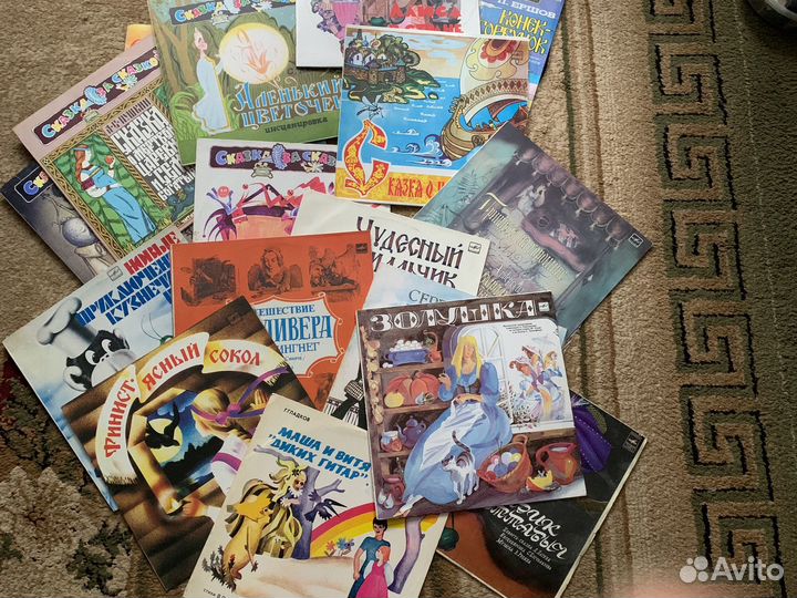 Грампластинки СССР. Сказки