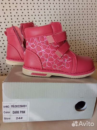 Ботинки для девочки осень 24