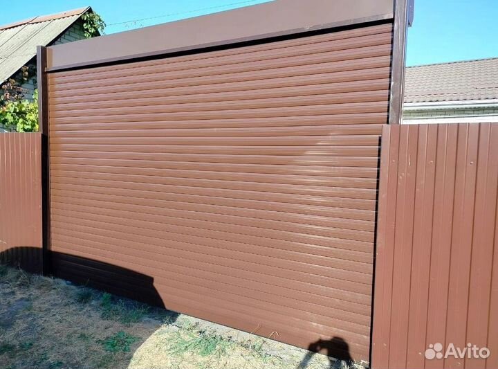 Гаражные секционные ворота с доставкой