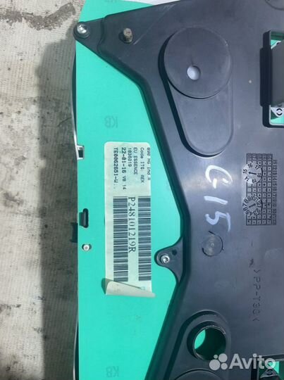 Панель приборов Nissan almera G15